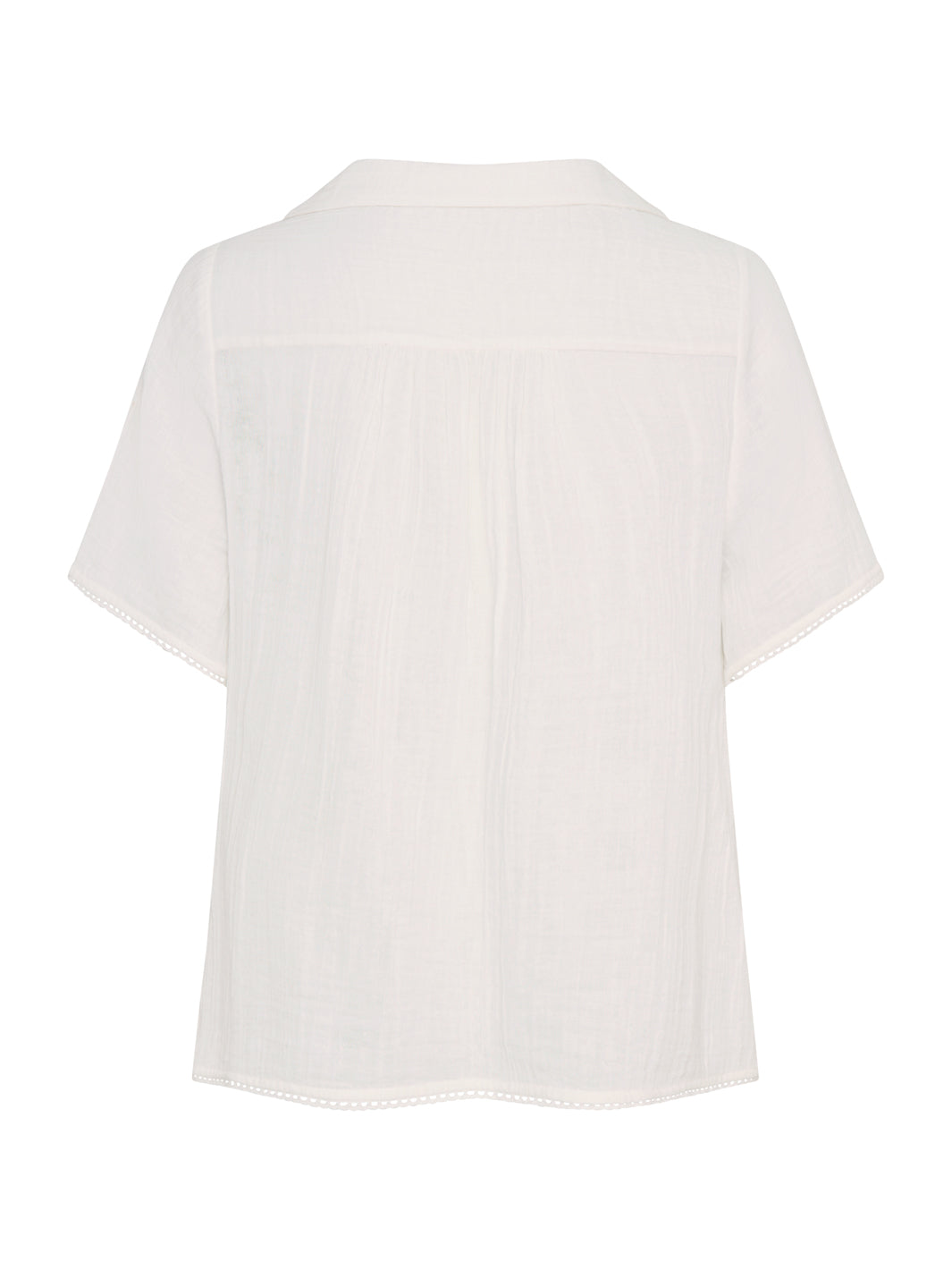 Henley Cotton Top Coconut