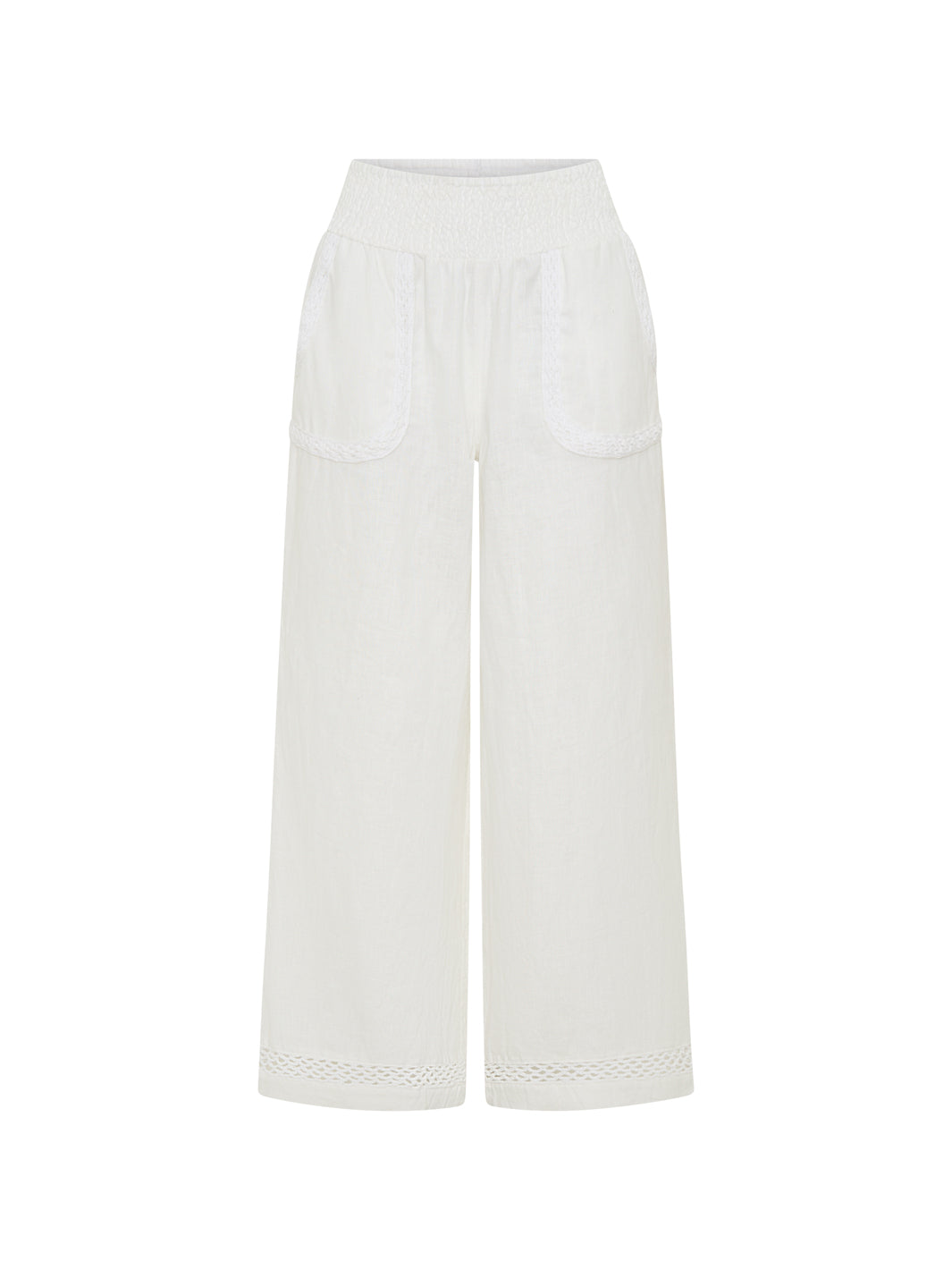 Cebu Linen Pants White