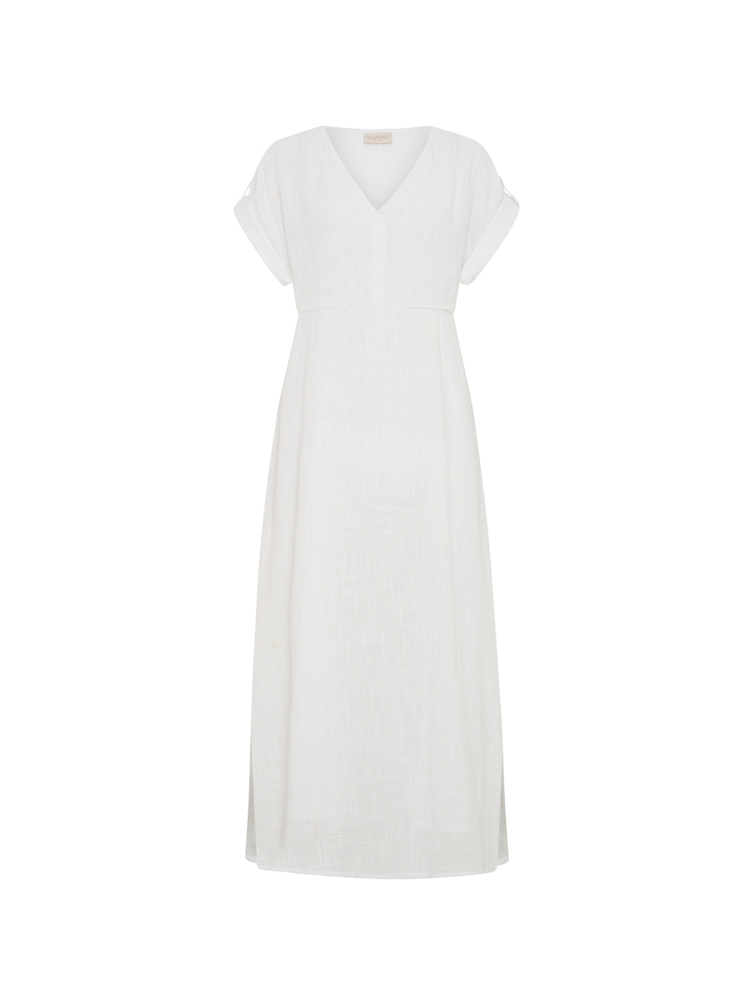 Catalina Cotton Dress White