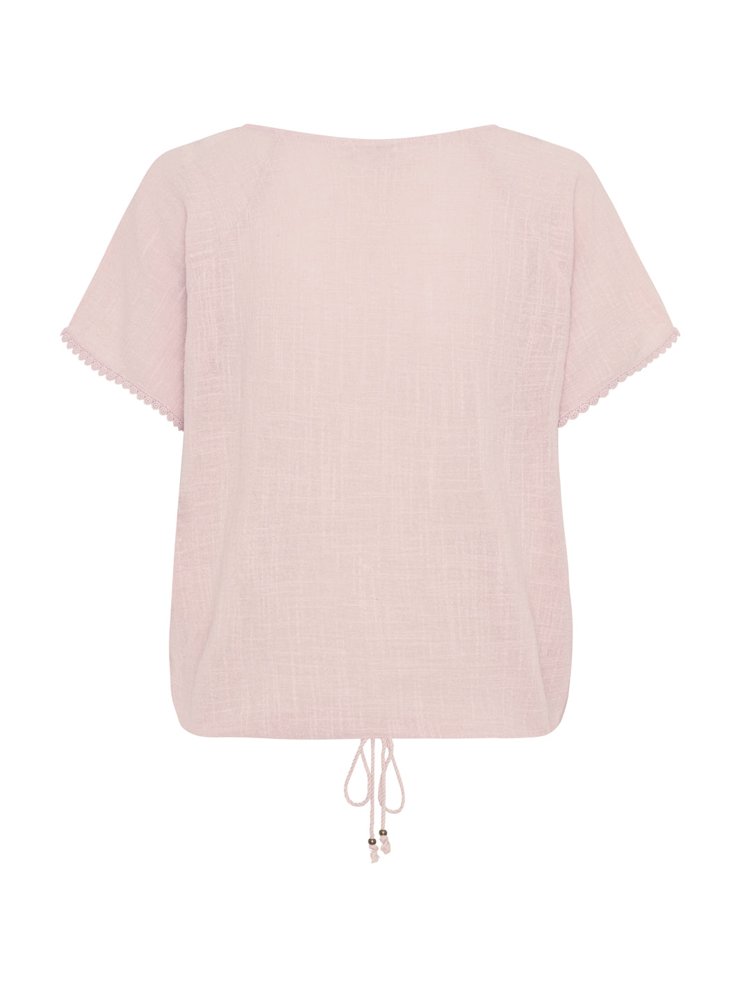 Daisy Organic Cotton Blouse Dusty Pink