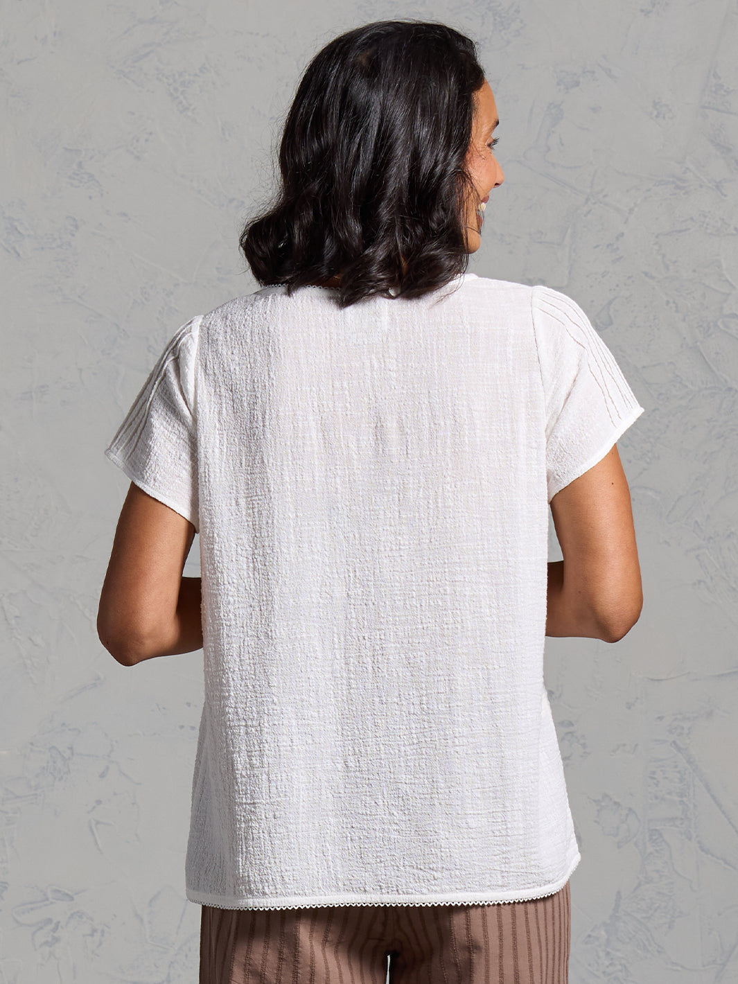 Biarritz Cotton Top Coconut
