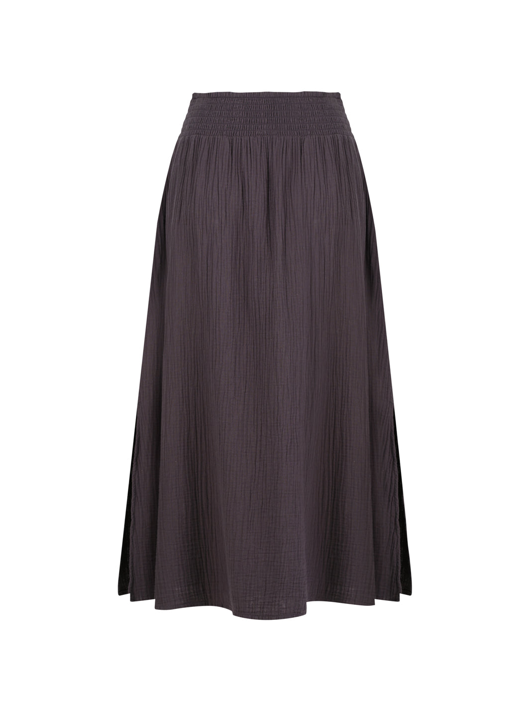 Black cotton skirt