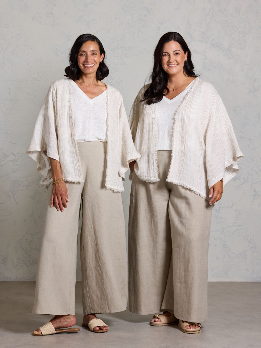 Coastal French Linen Shrug Sand Dune