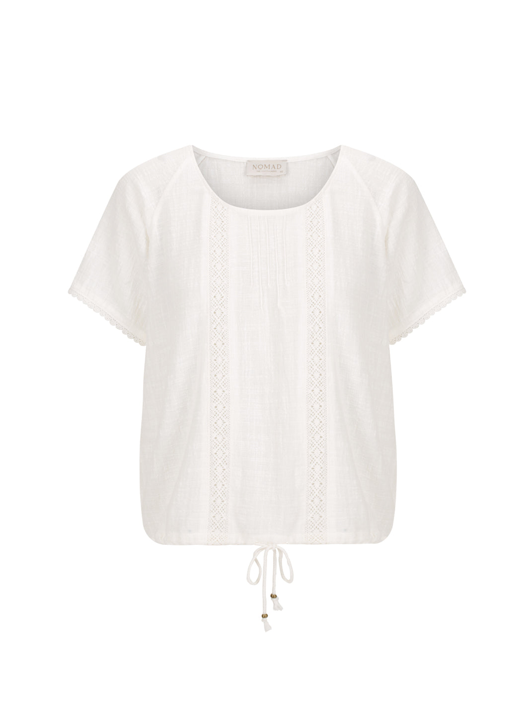 Daisy Organic Cotton Blouse Ivory