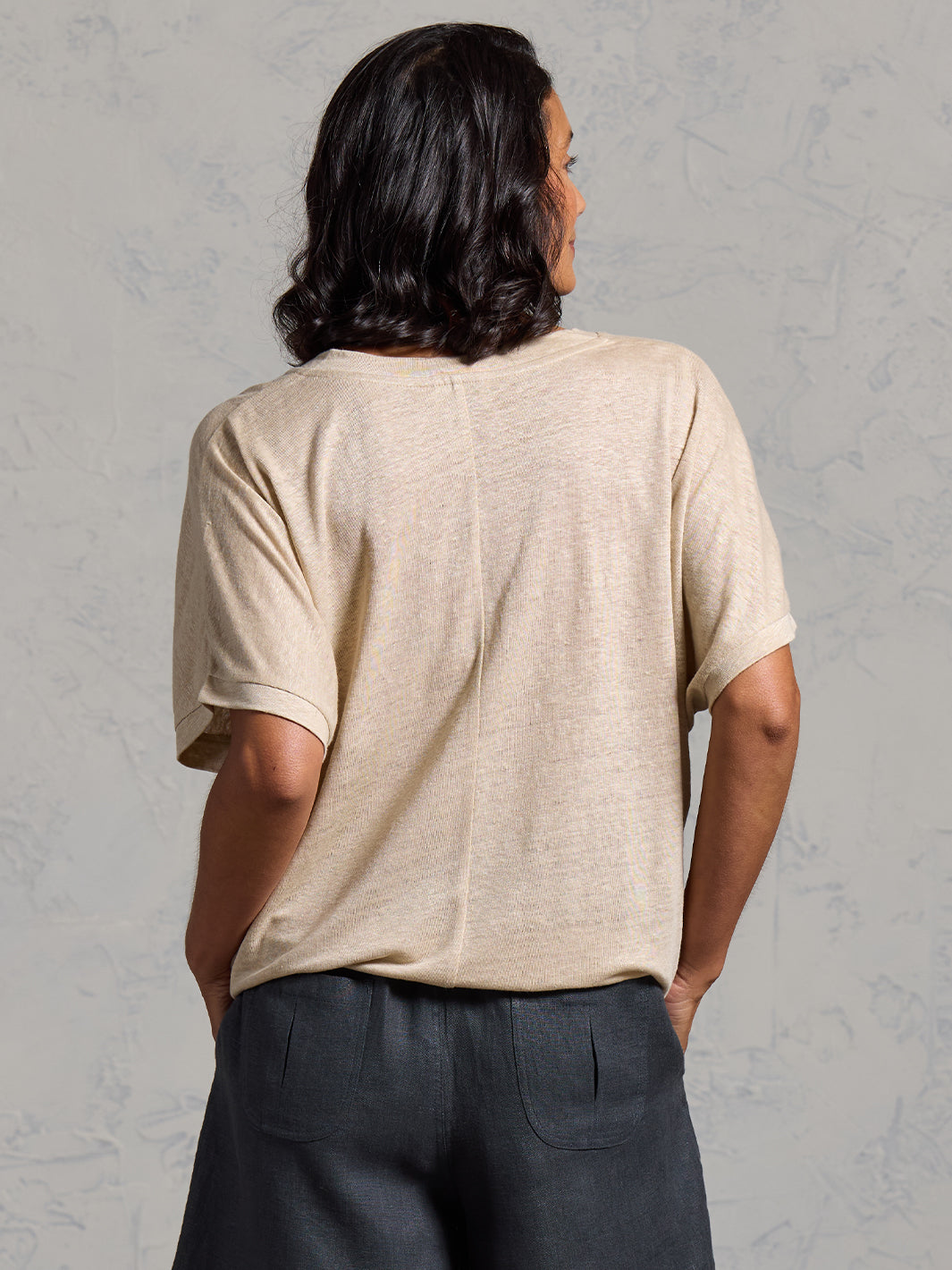 Iris Jersey T-Shirt Stone