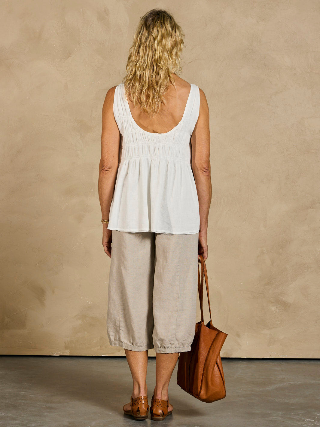 Key Largo Cotton Top Coconut