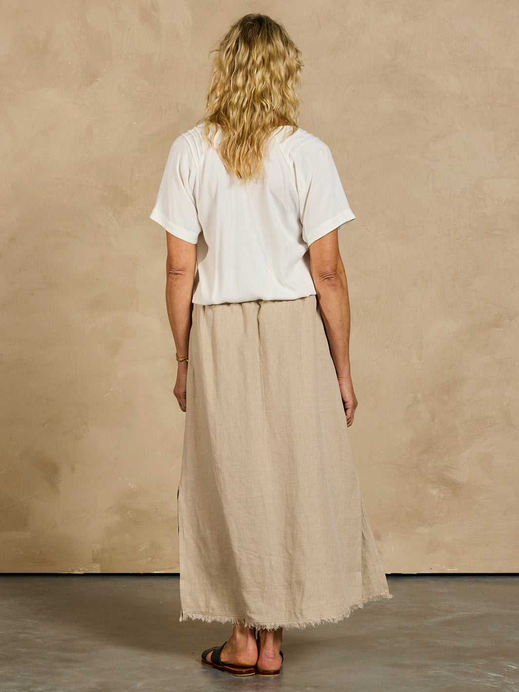 Isabella Bamboo Blouse Ivory