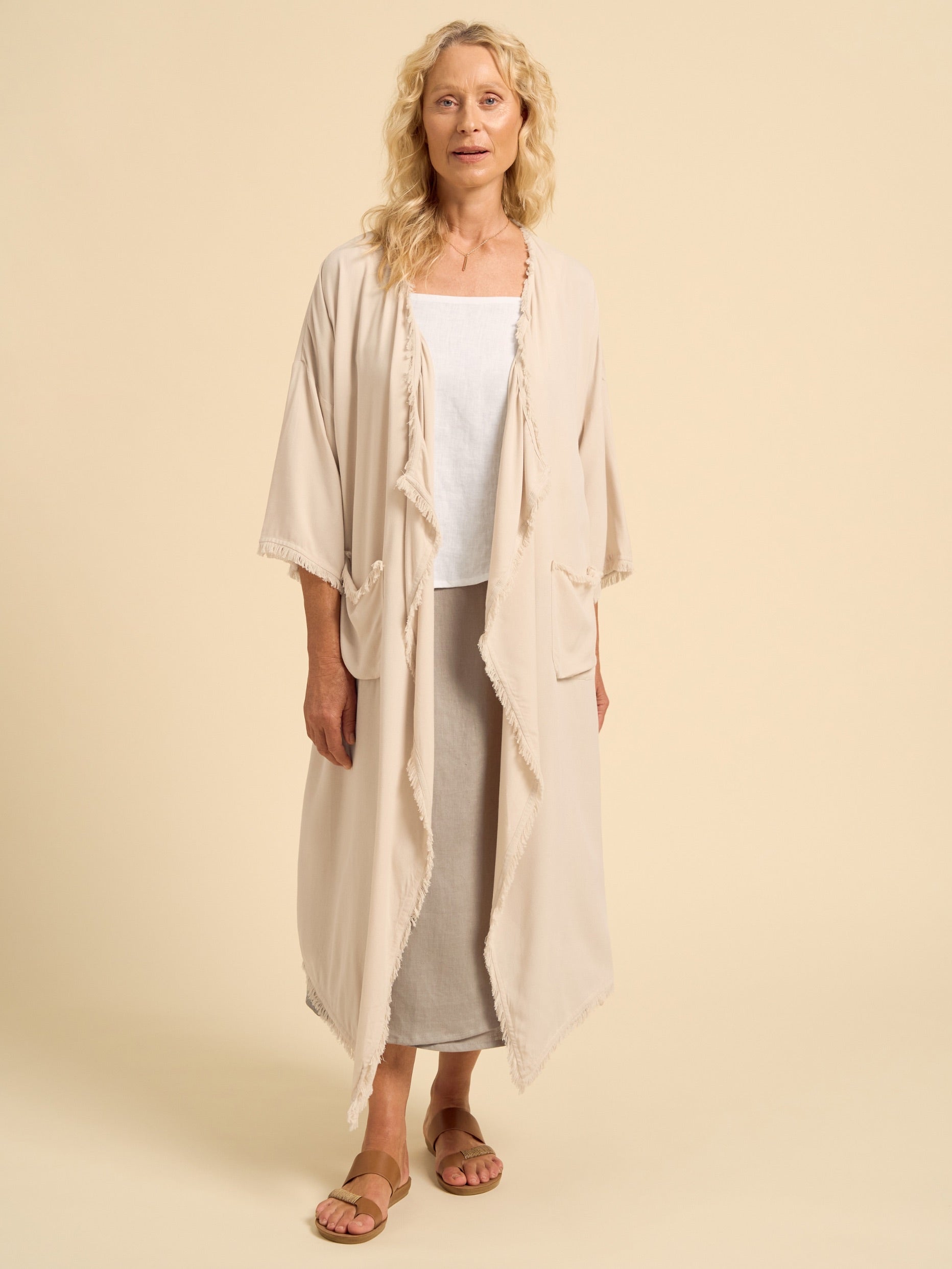 Sabali Bamboo Kimono Stone