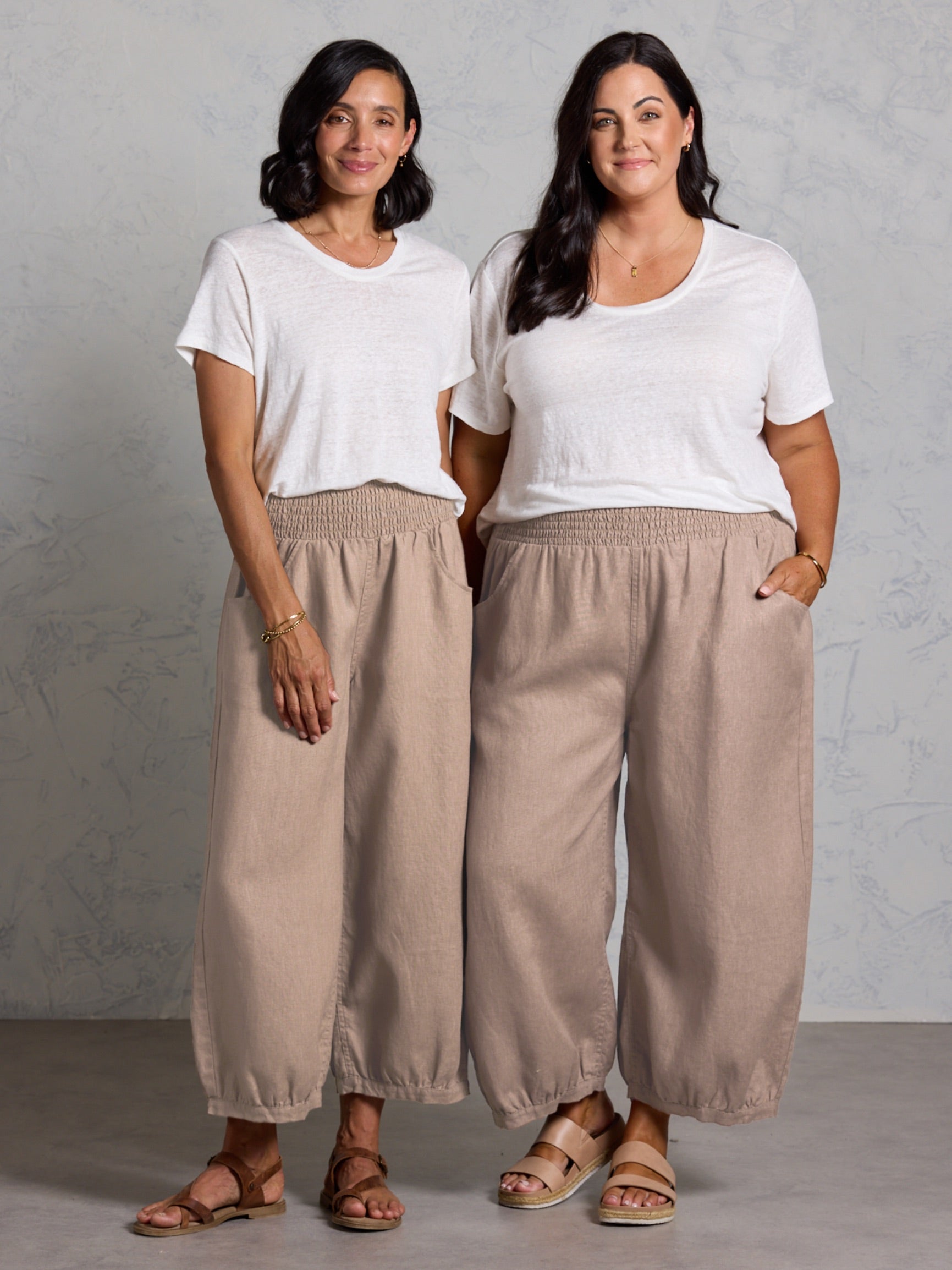 Sadhu French Linen Pants Tuffet