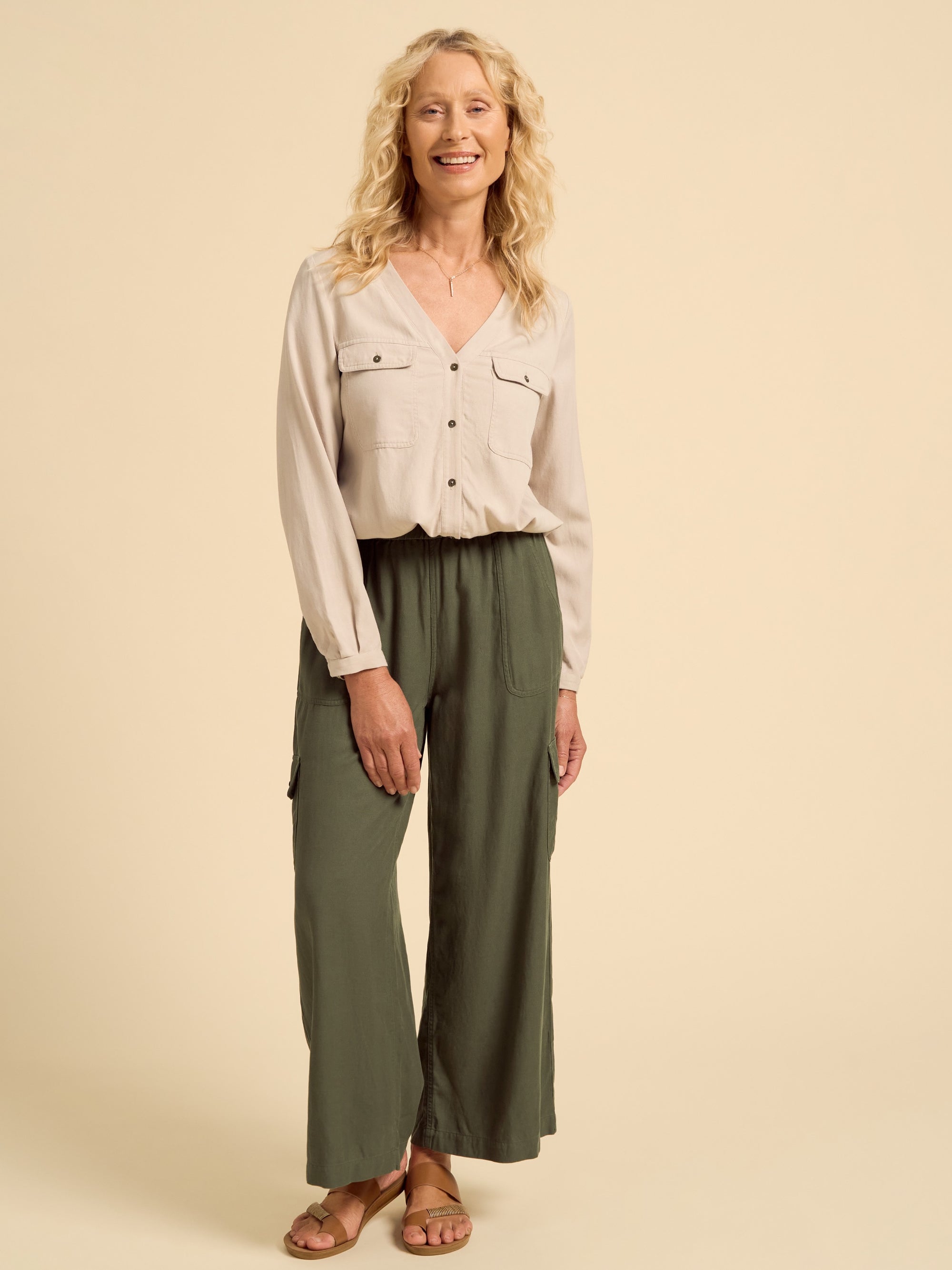 Yves Cargo Top Stone