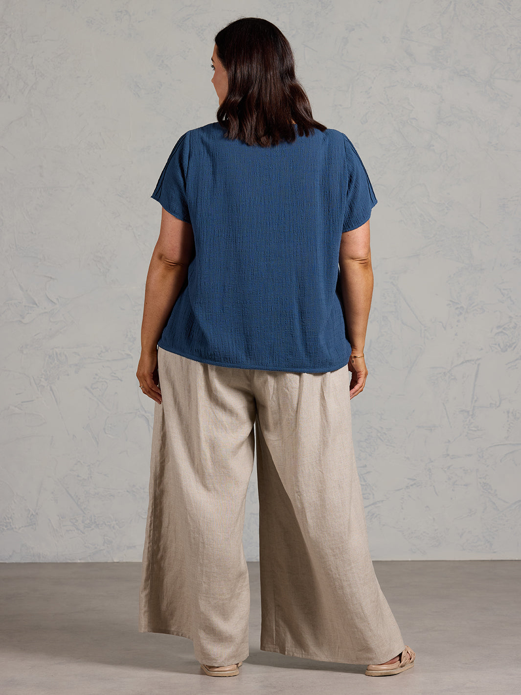 Biarritz Cotton Top Navy