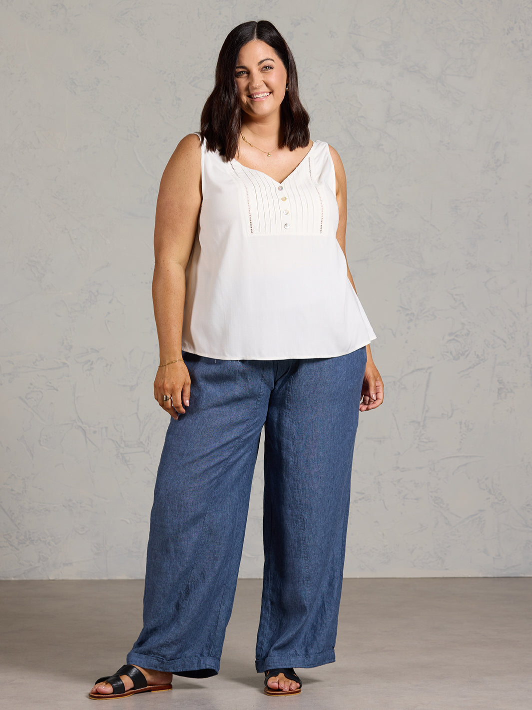 Lili Bamboo Top Coconut