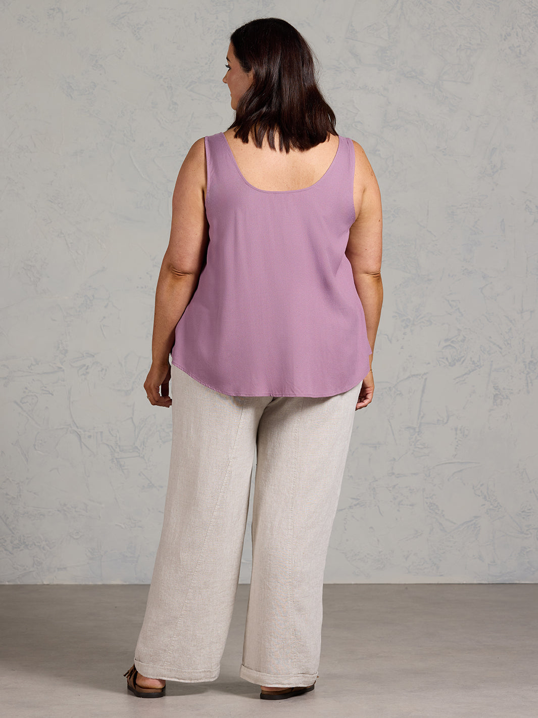 Lili Bamboo Top Mulberry