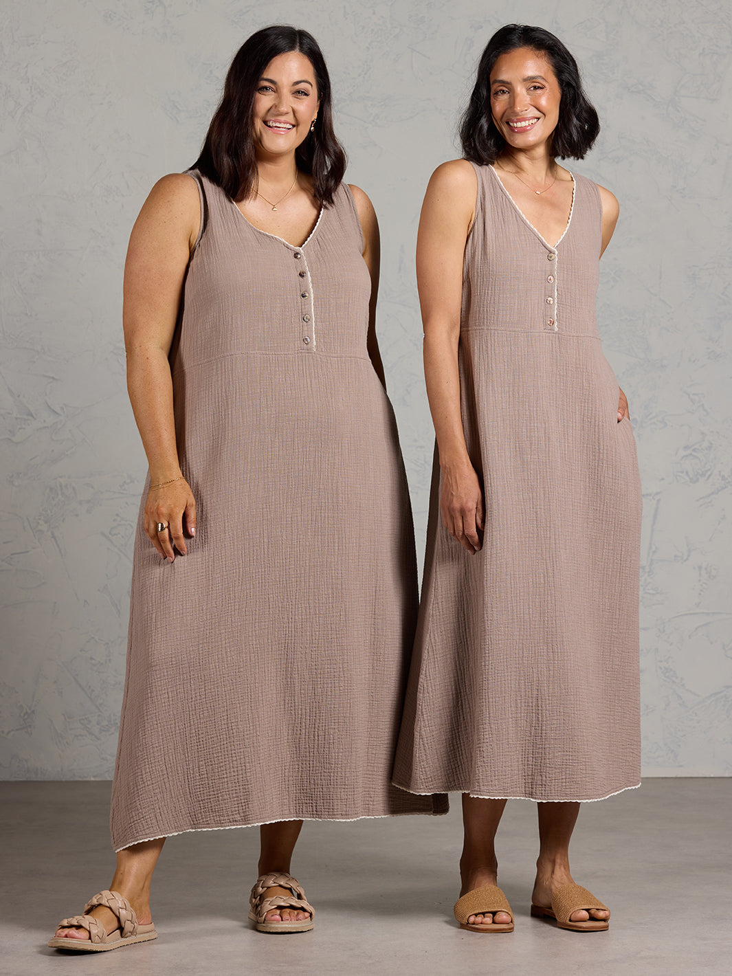 Magnolia Cotton Dress Elm