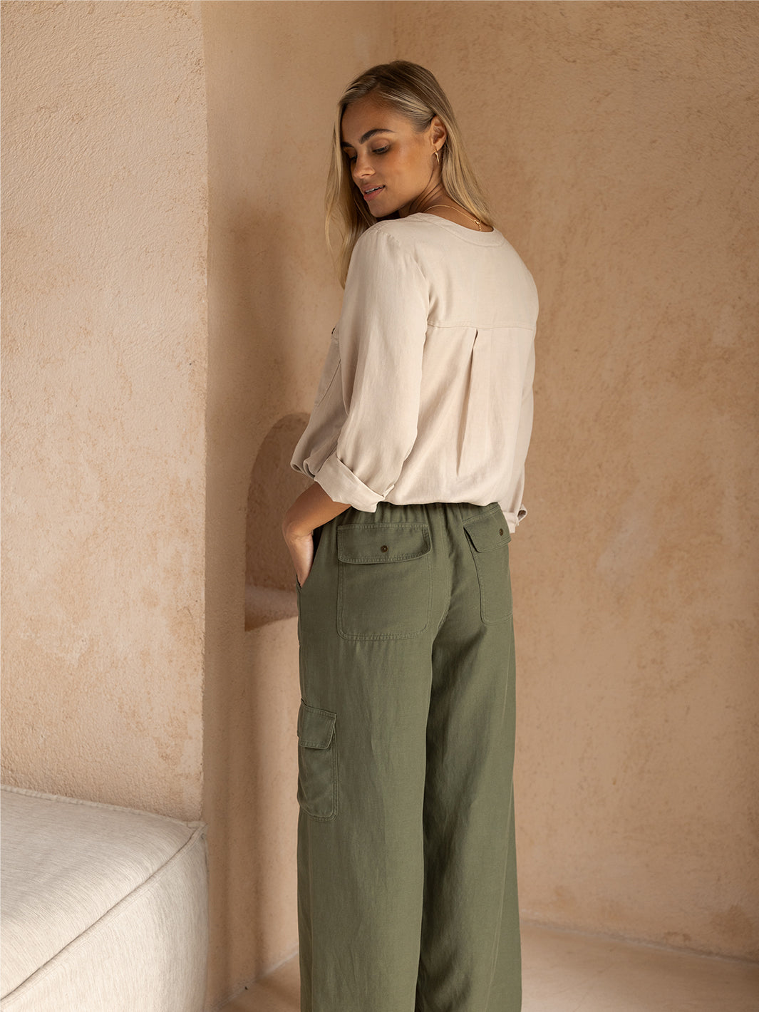 Yves Cargo Top Stone