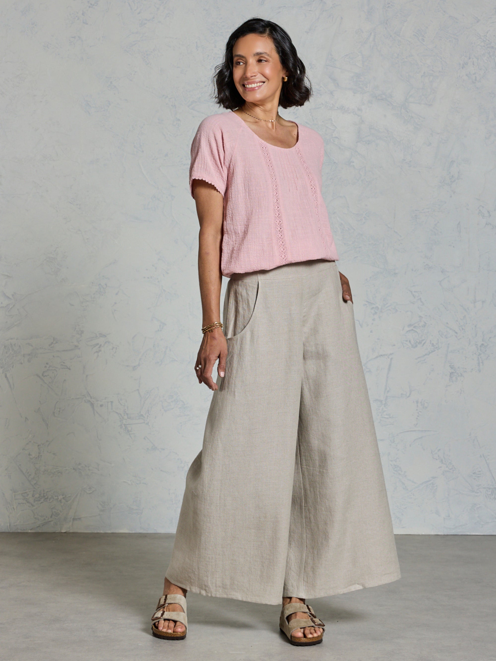 Portillo Linen Pants Flax