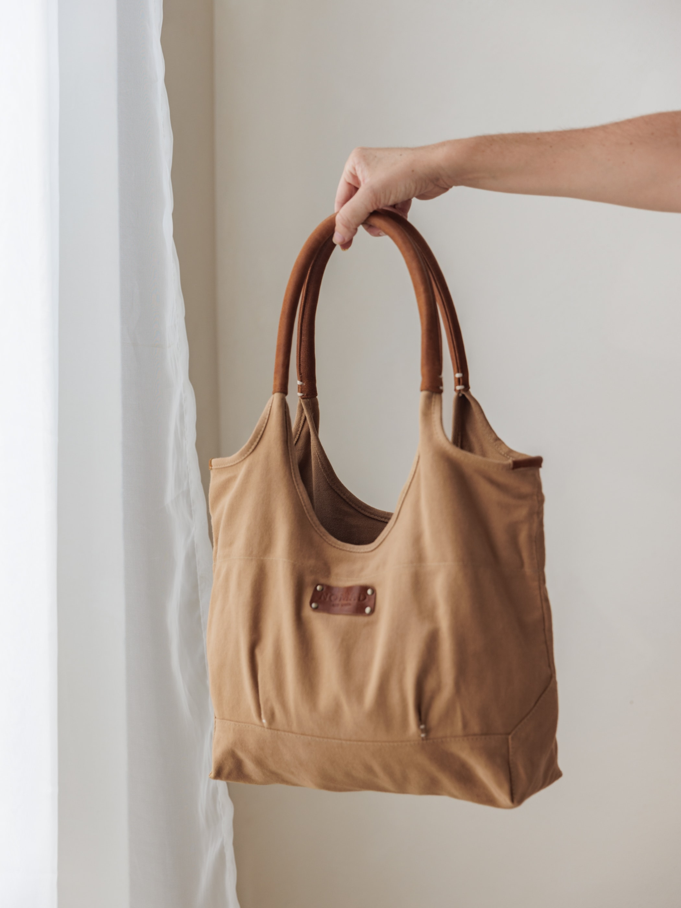 Havana Canvas Tote Desert Sand