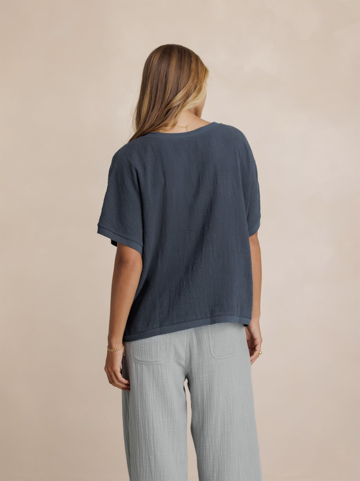 Montego Cotton Top Charcoal