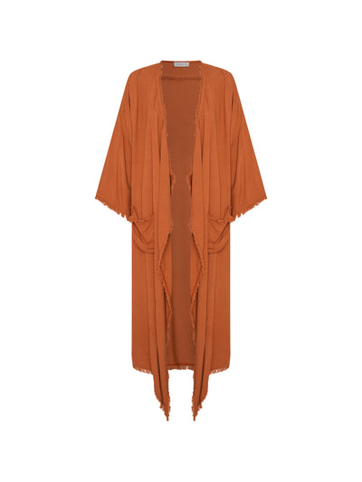Sabali Bamboo Kimono Rust