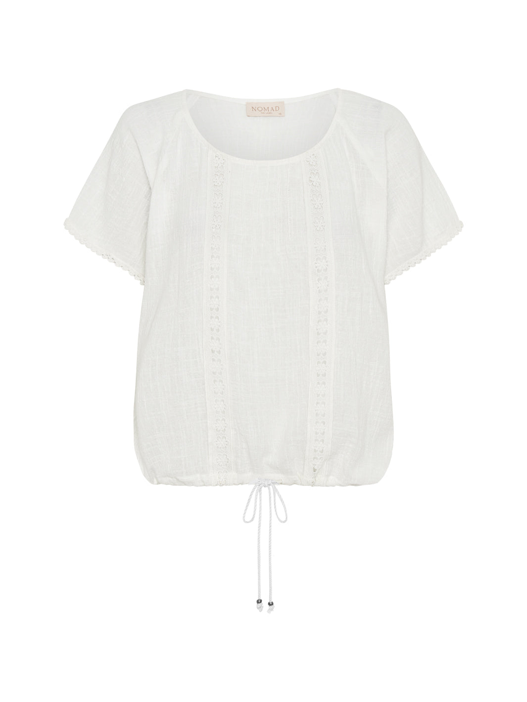 Daisy Organic Cotton Blouse Ivory