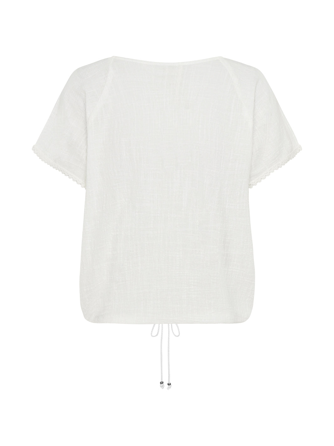 Daisy Organic Cotton Blouse Ivory