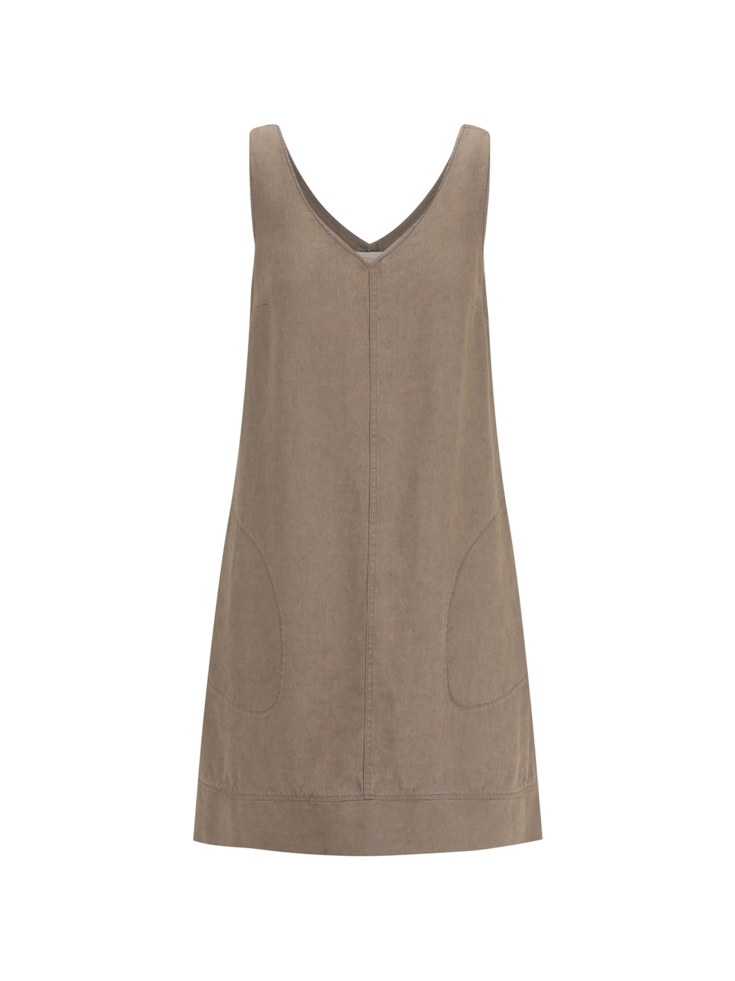 Beachcomber French Linen Dress Elm (S)