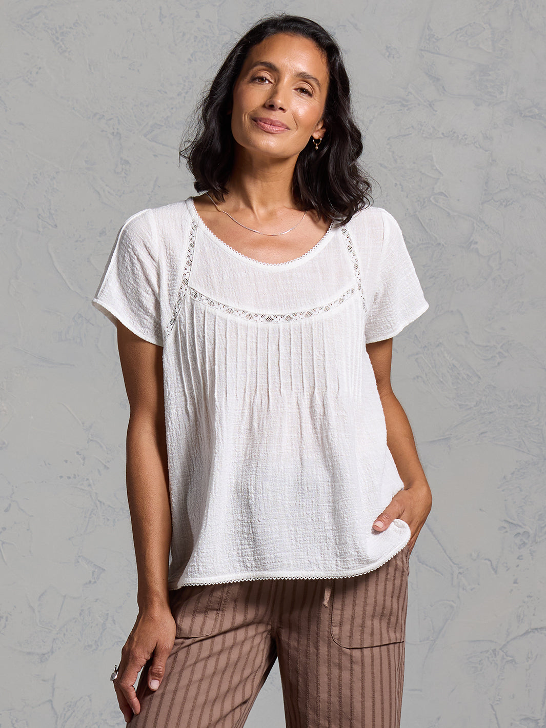 Biarritz Cotton Top Coconut