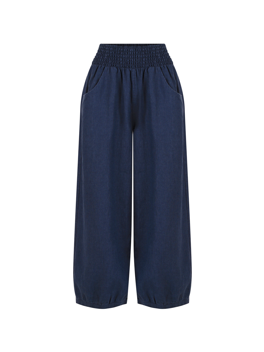 Sadhu French Linen Pants Navy – Nomad the Label US