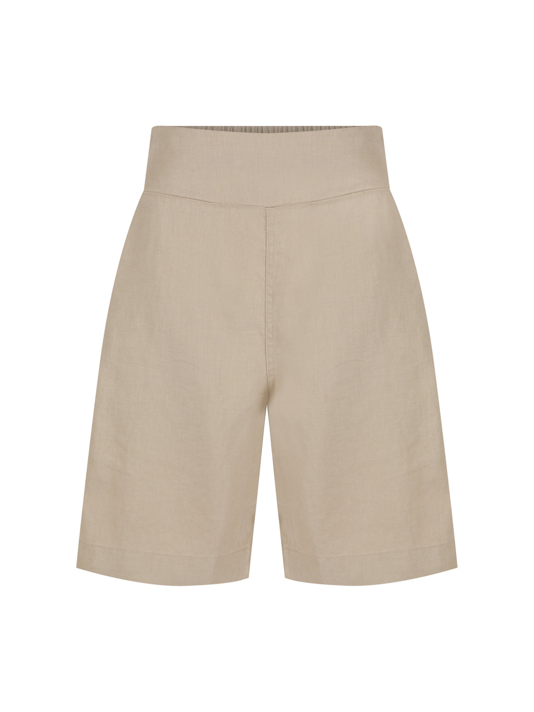 Cove Bermuda French Linen Shorts Tuffet