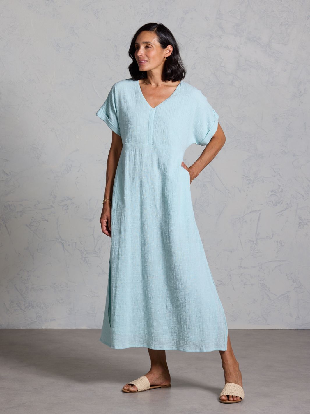 Catalina Cotton Dress Seaglass | Cotton Catalina Dress – Nomad the