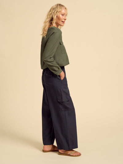 Crusoe Cargo Pants Charcoal