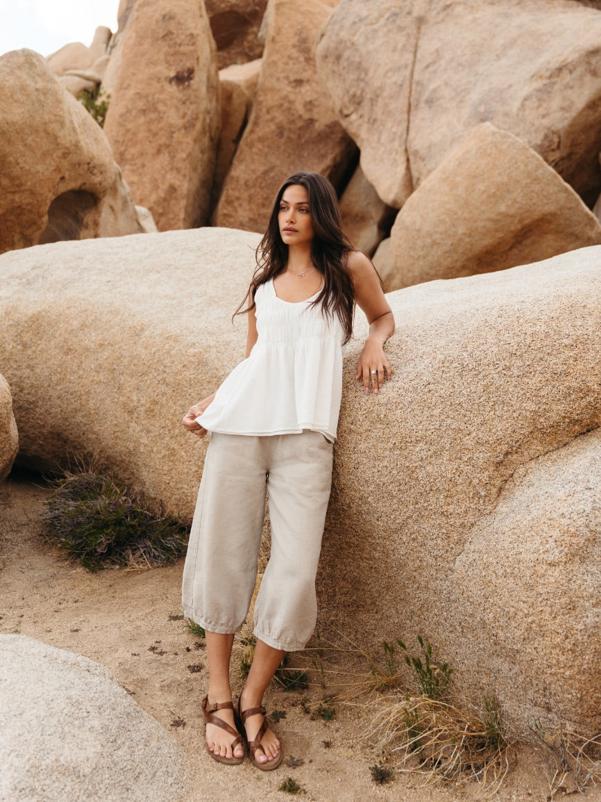 Key Largo Cotton Top Coconut