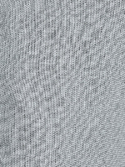 Image features fabric swatch of Malibu Linen Pants in Slate Blue