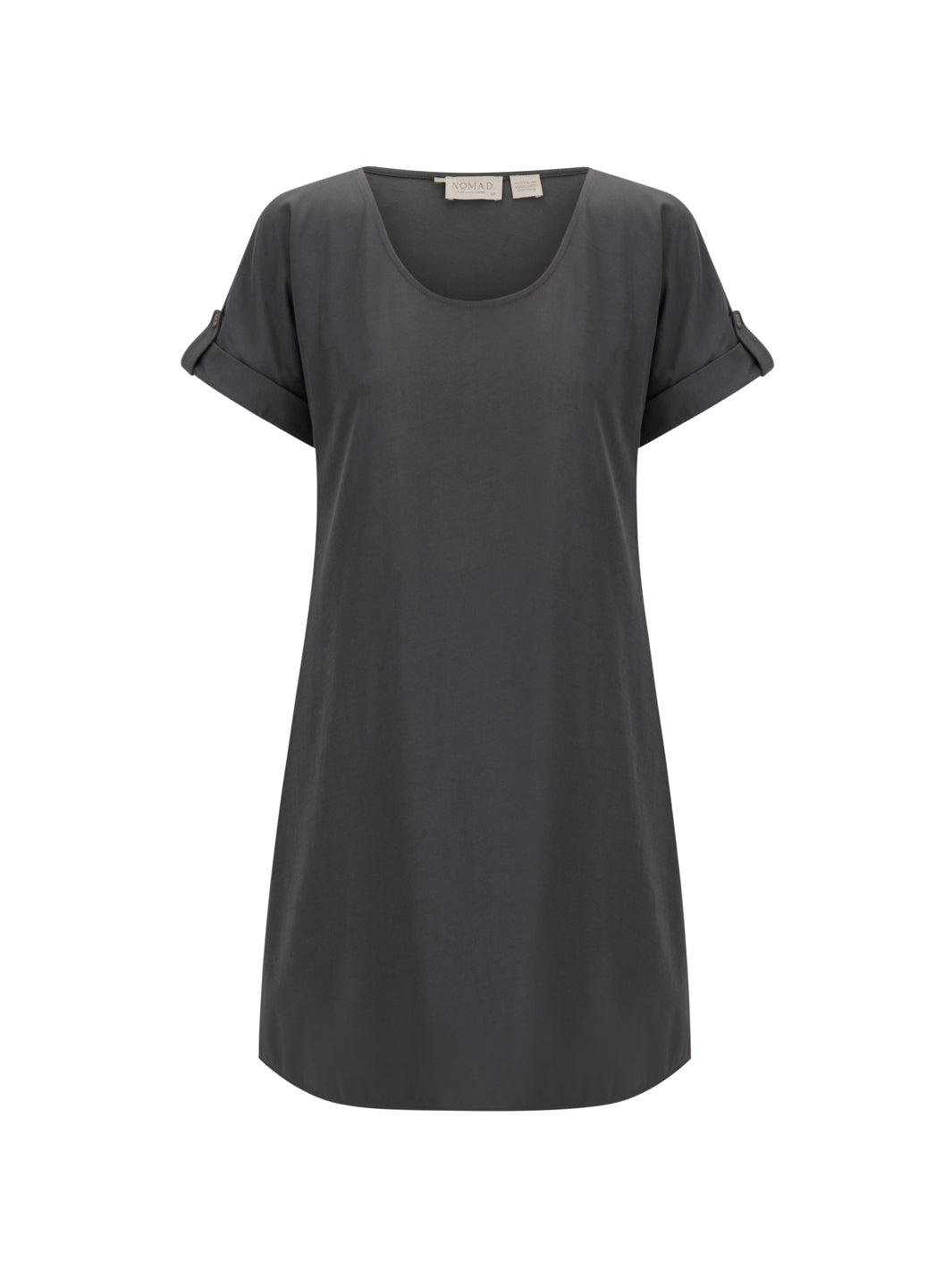 Mariner Cotton Dress Charcoal
