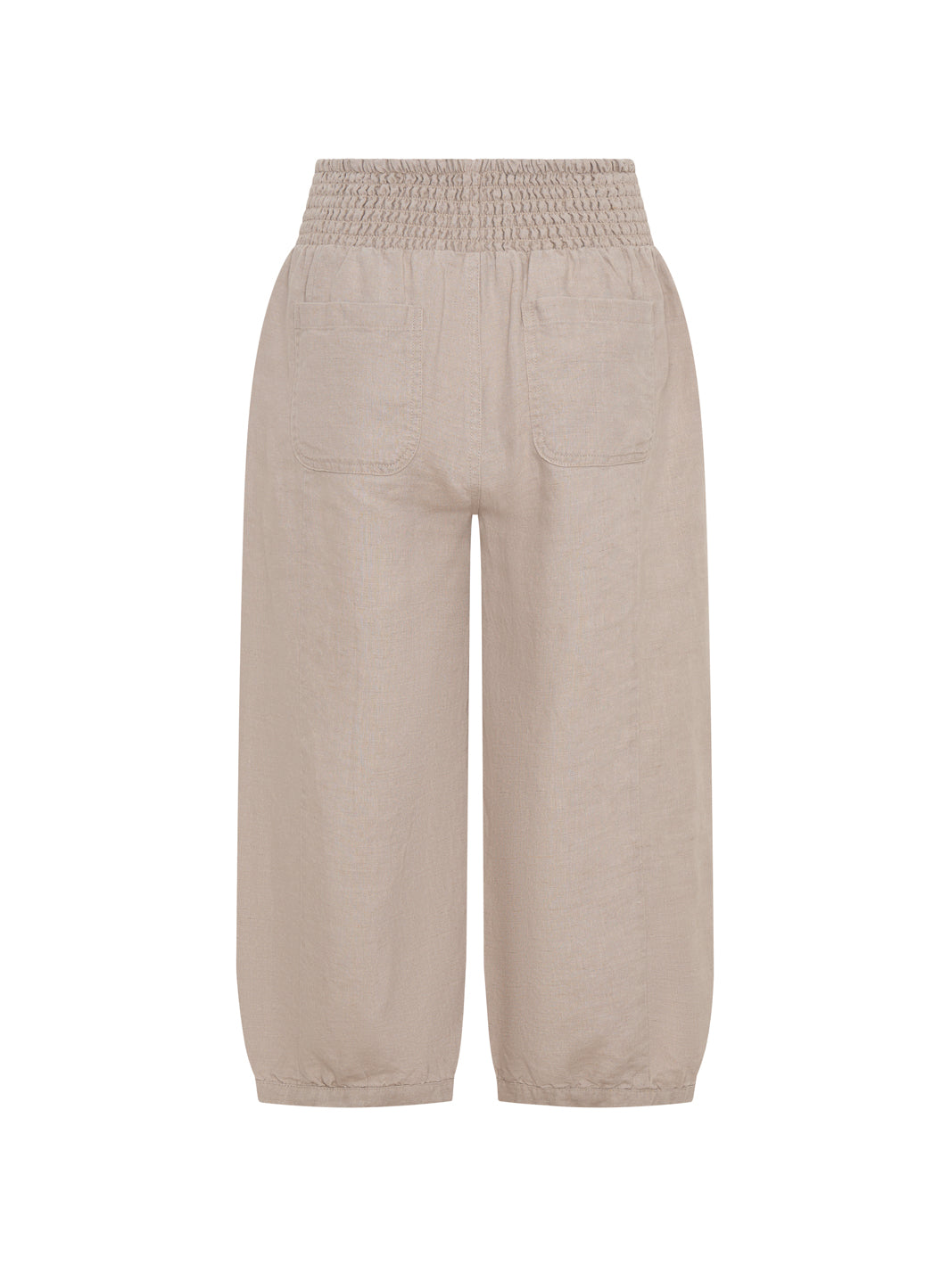 Marrakech French Linen Cropped Pants Flax – Nomad the Label US