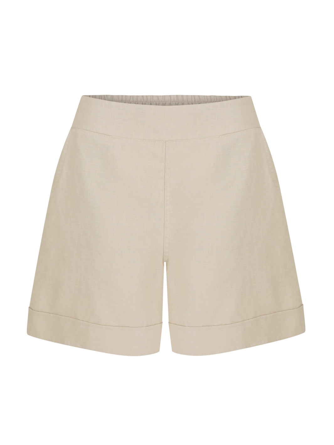 Paros French Linen Shorts Stone – Nomad the Label US