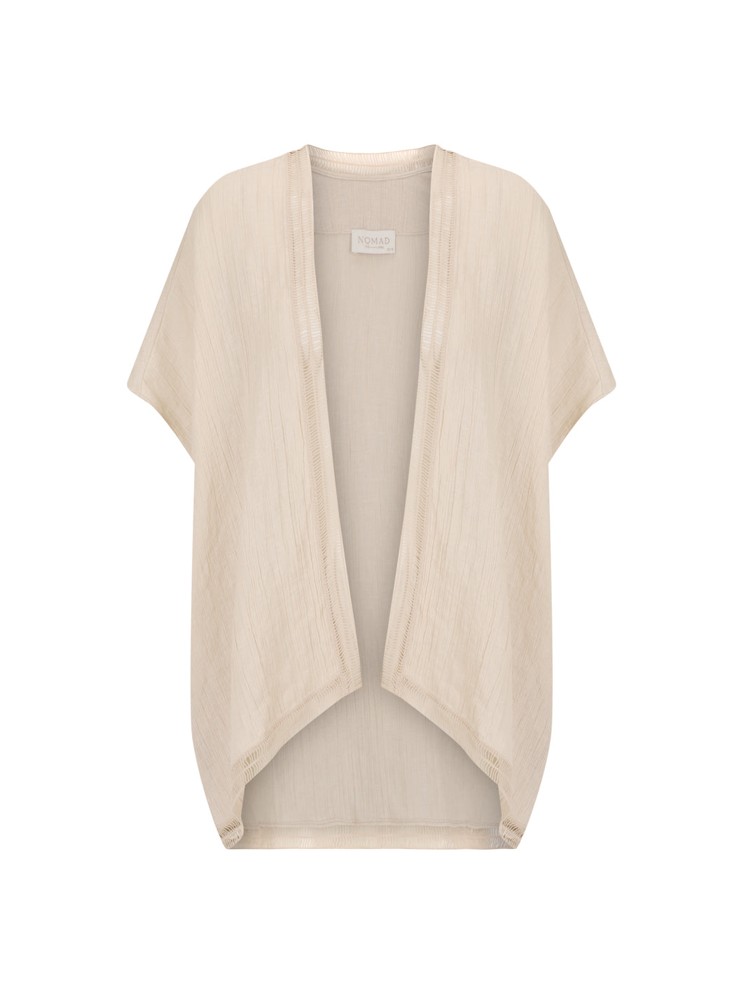 Rhea French Linen Kimono Stone – Nomad the Label US