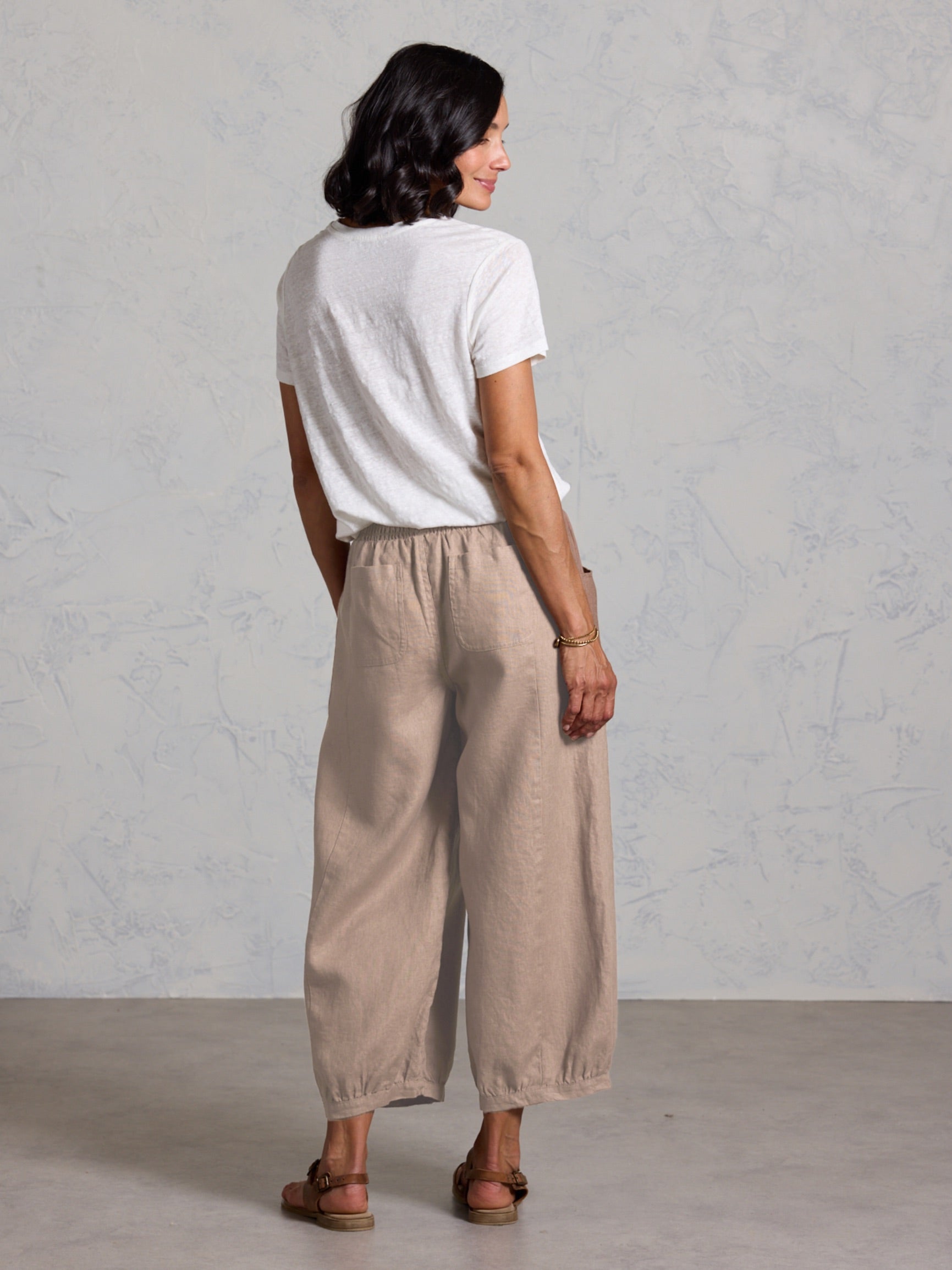 Sadhu French Linen Pants Tuffet – Nomad the Label US