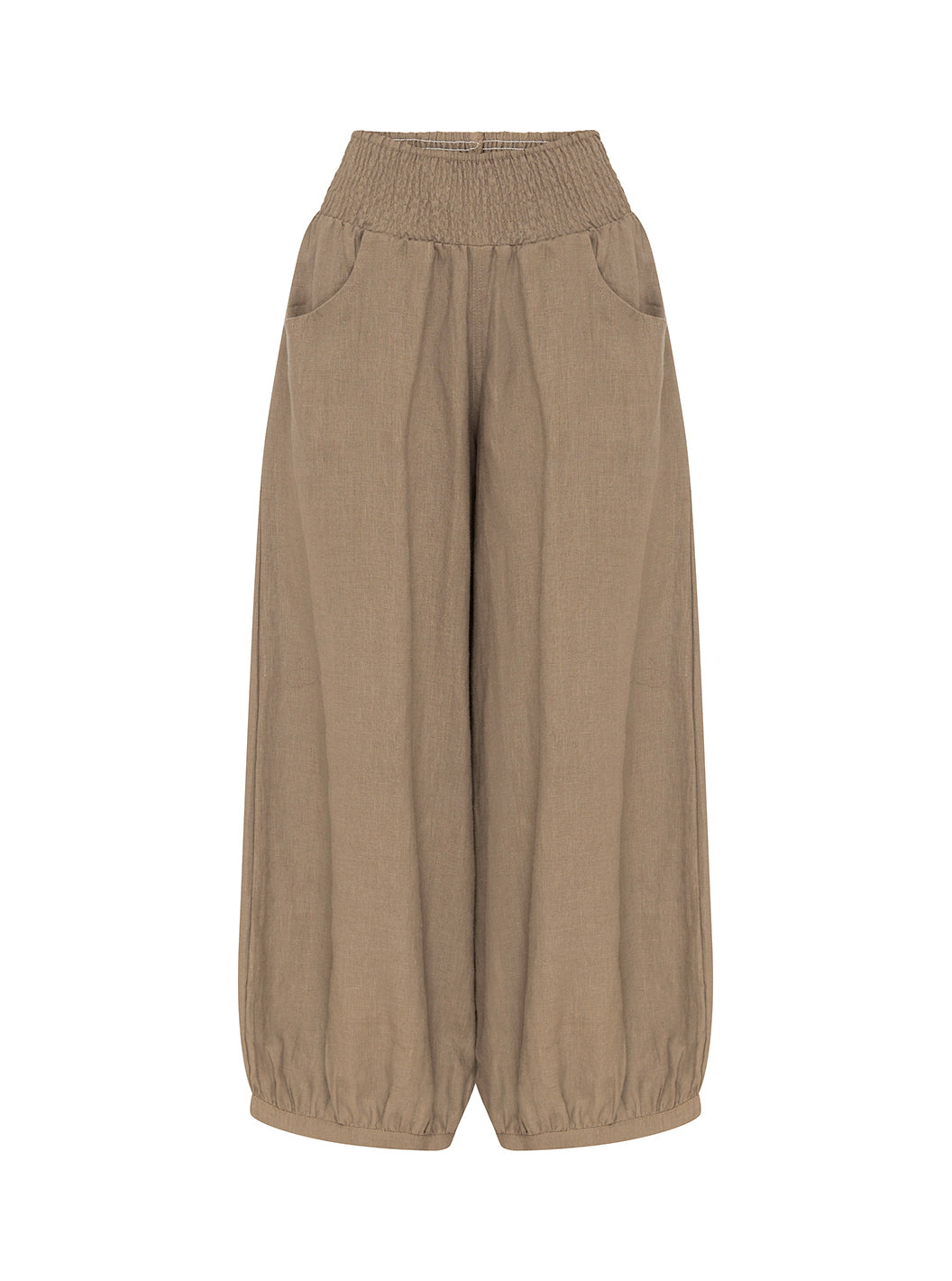 Sadhu French Linen Pants Cinnamon | Linen Pants – Nomad the Label US