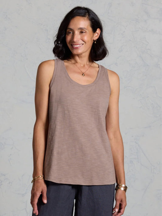 Yarra Cotton Tank Top Elm