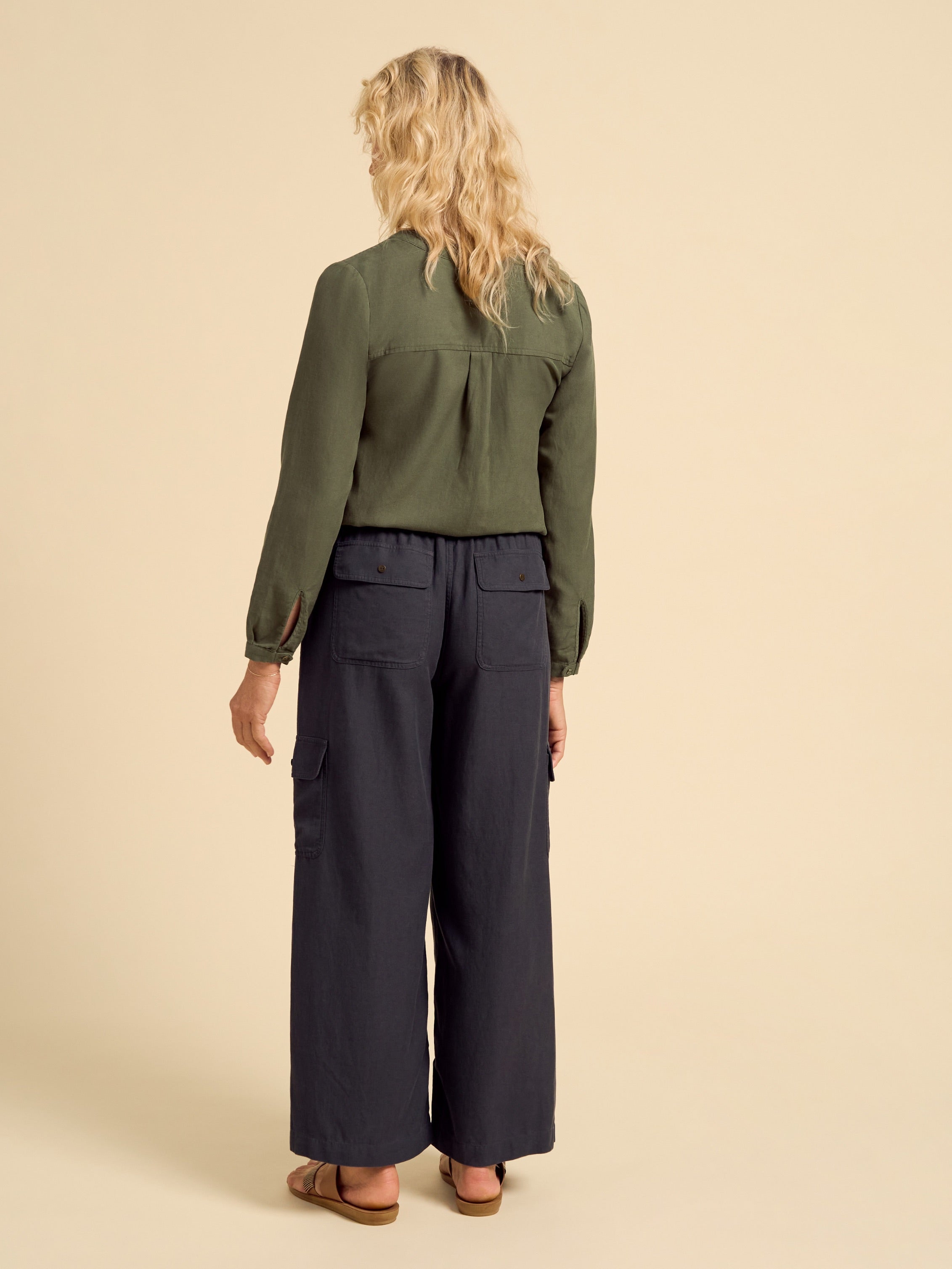 Yves Cargo Top Olive