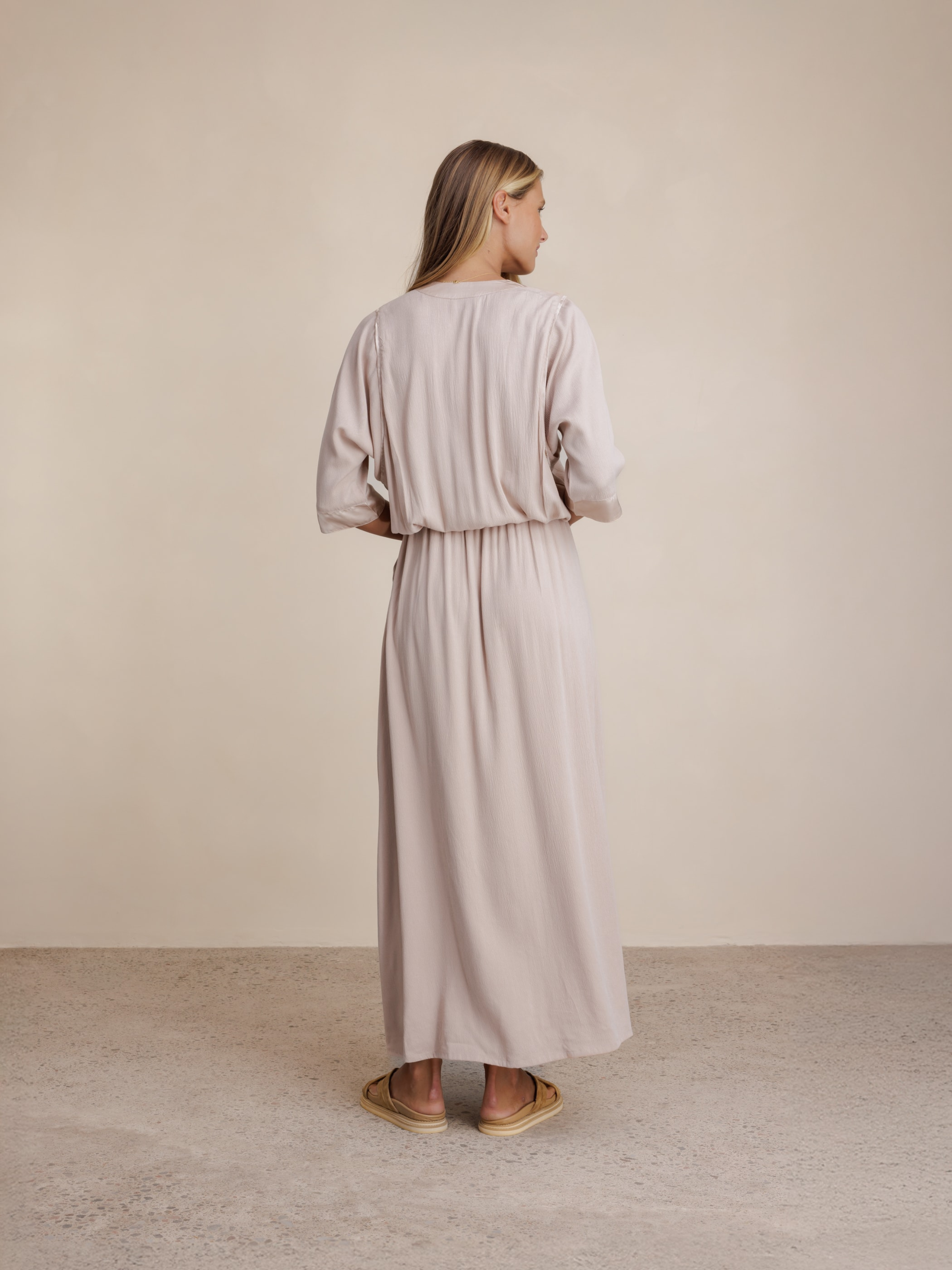 Lucrezia Maxi Dress Misty Rose