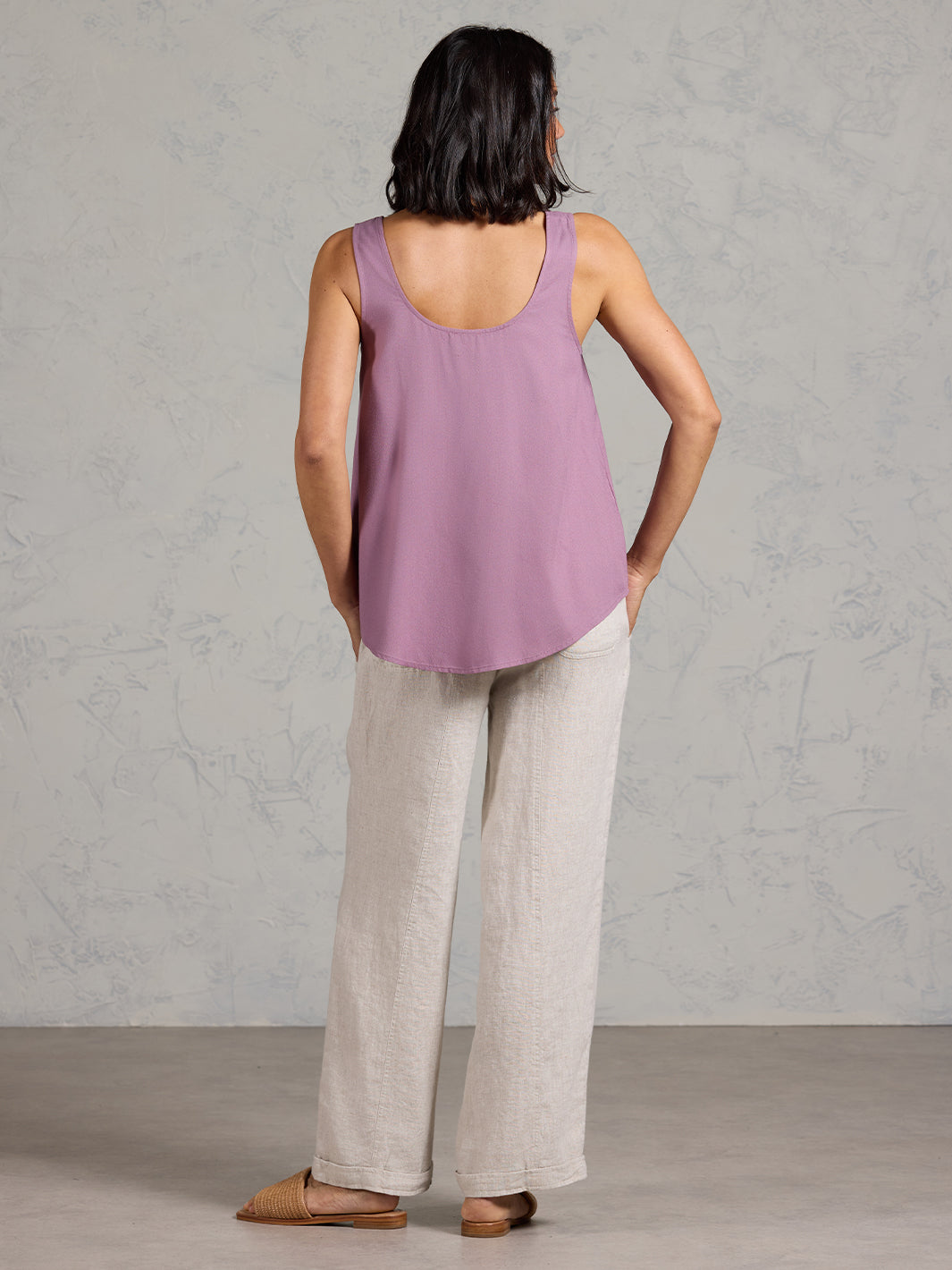 Lili Bamboo Top Mulberry