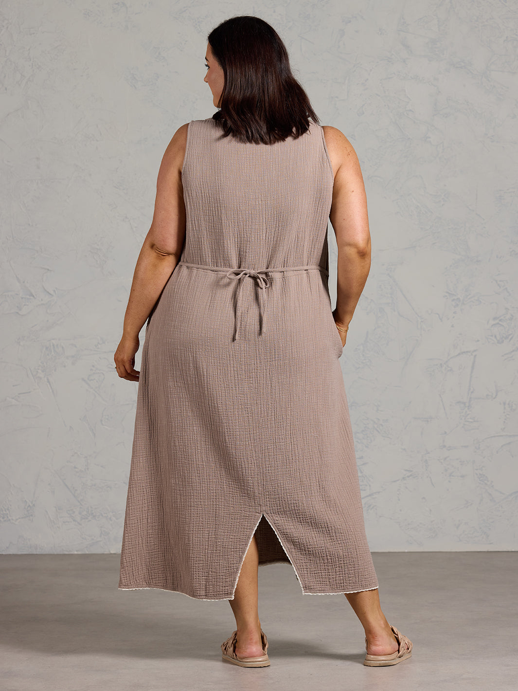 Magnolia Cotton Dress Elm