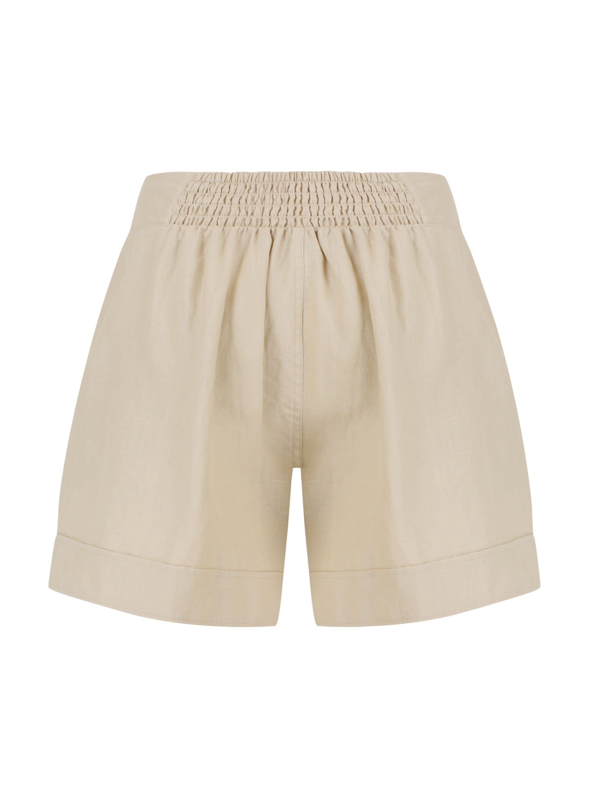 Paros French Linen Shorts Stone – Nomad the Label US