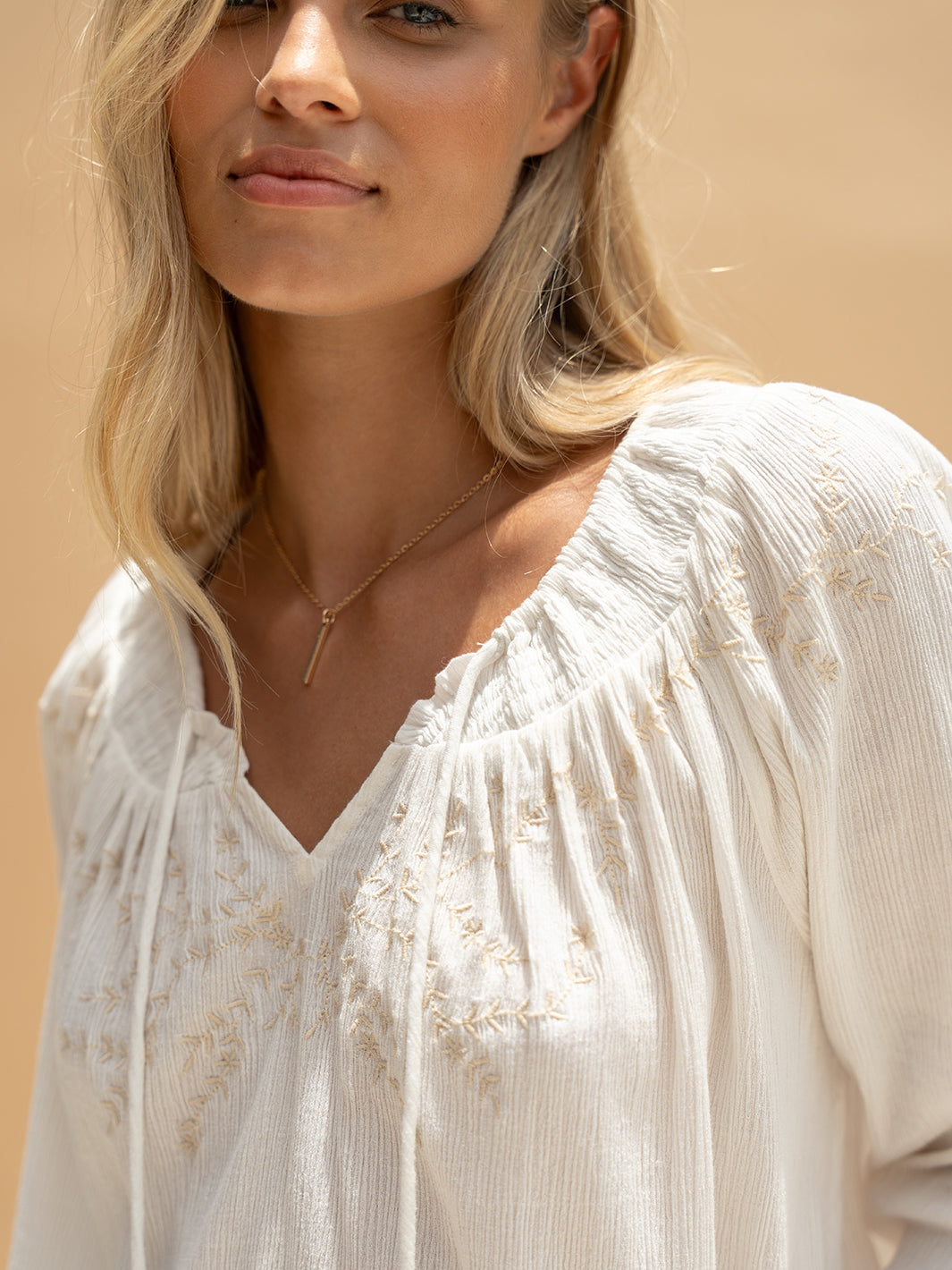 Madison Cotton Top Coconut