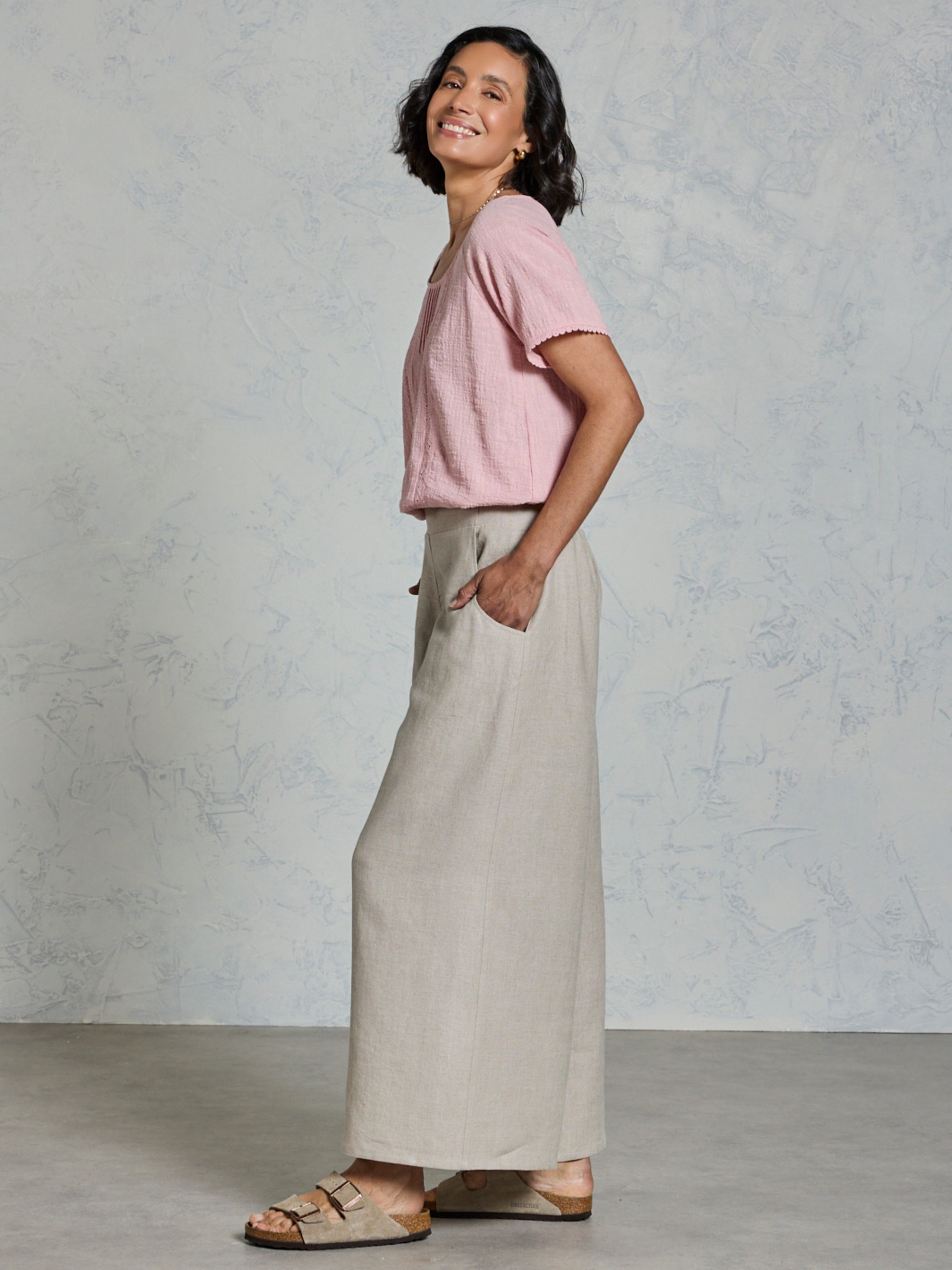 Portillo Linen Pants Flax
